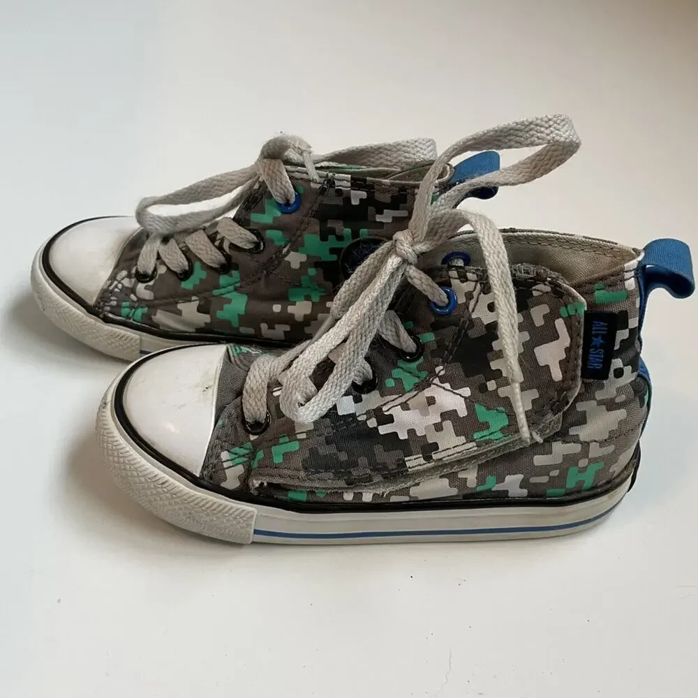 Converse Pixelated Camo High Tops